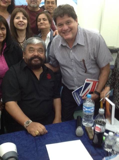 Rodolfo Treviño durante una conferencia